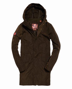 Superdry Premium Arc Parka Női Kabát Khaki | GBVWA6527